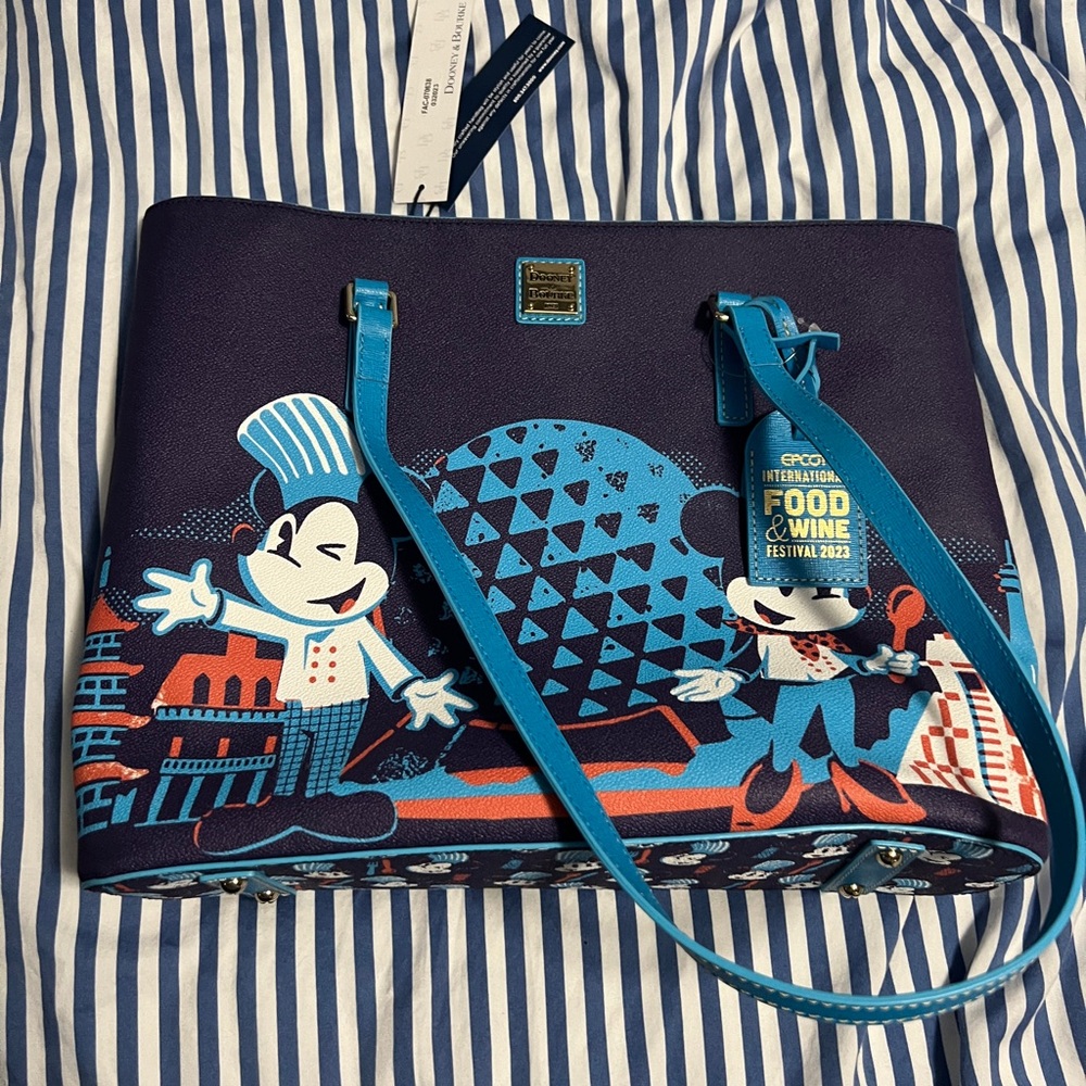 NWT Dooney and Bourke DisneyParks2023 Food &Wine Festival Mickey/Minnie purse